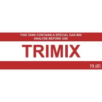 Trimix Aufkleber— 29 x 10 cm