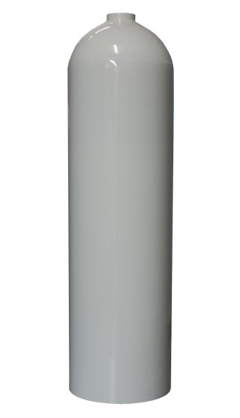 MES 11,1 L Aluflasche weiß 207 bar - Rohling